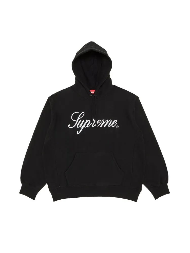 Толстовка Supreme Embroidered Script Hooded Sweatshirt