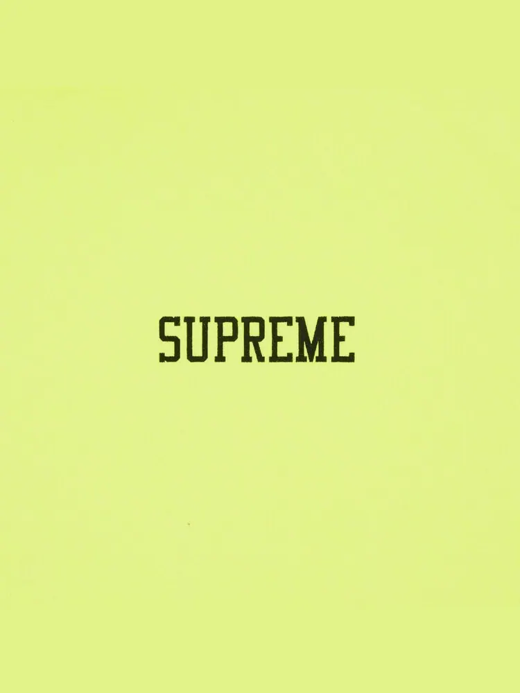 Толстовка Supreme On God Hooded Sweatshirt — изображение 3 из 3, яркий желтый