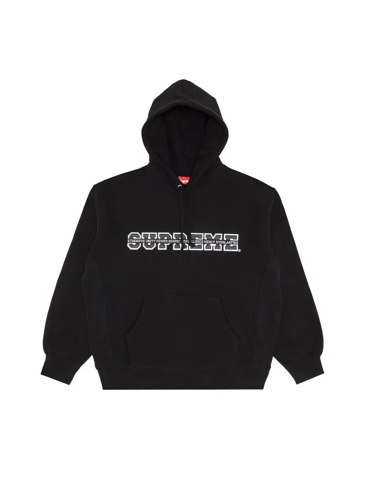 Толстовка Supreme Collegiate Acronym Hooded Sweatshirt