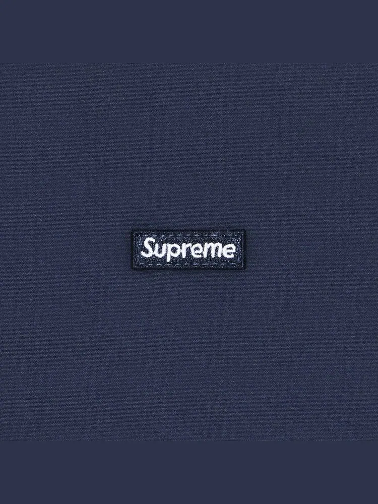 Толстовка Supreme WINDSTOPPER Zip Up Hooded Sweatshirt — изображение 3 из 3, темно-синий