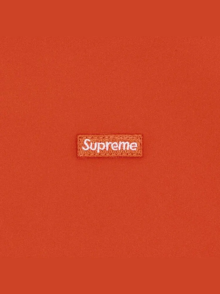 Толстовка Supreme WINDSTOPPER Zip Up Hooded Sweatshirt Orange — изображение 3 из 3, оранжевый