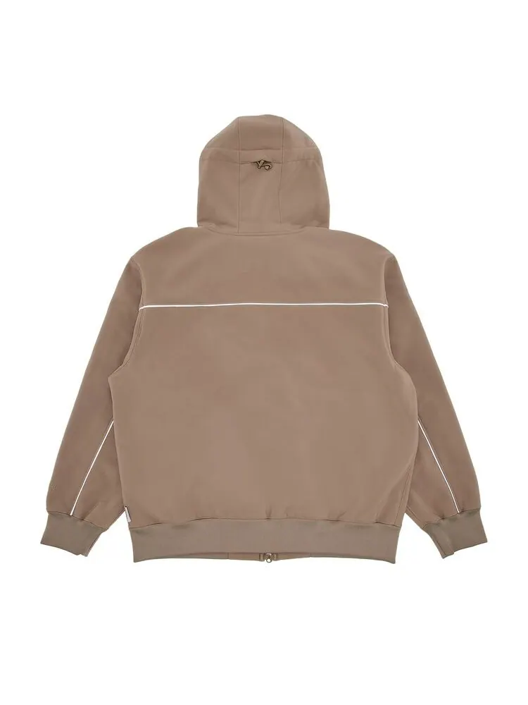 Толстовка Supreme WINDSTOPPER Zip Up Hooded Sweatshirt Taupe — изображение 2 из 3, тауп