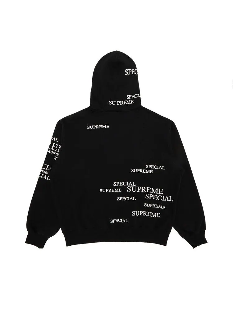 Толстовка Supreme Special Zip Up Hooded Sweatshirt — изображение 2 из 3, черный