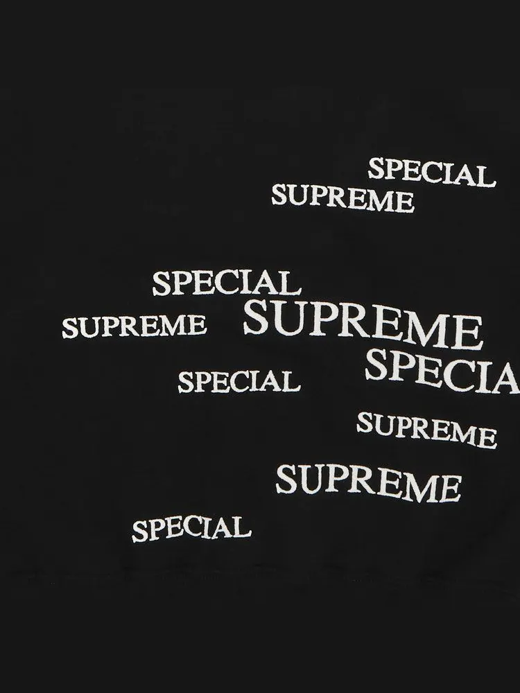 Толстовка Supreme Special Zip Up Hooded Sweatshirt — изображение 3 из 3, черный