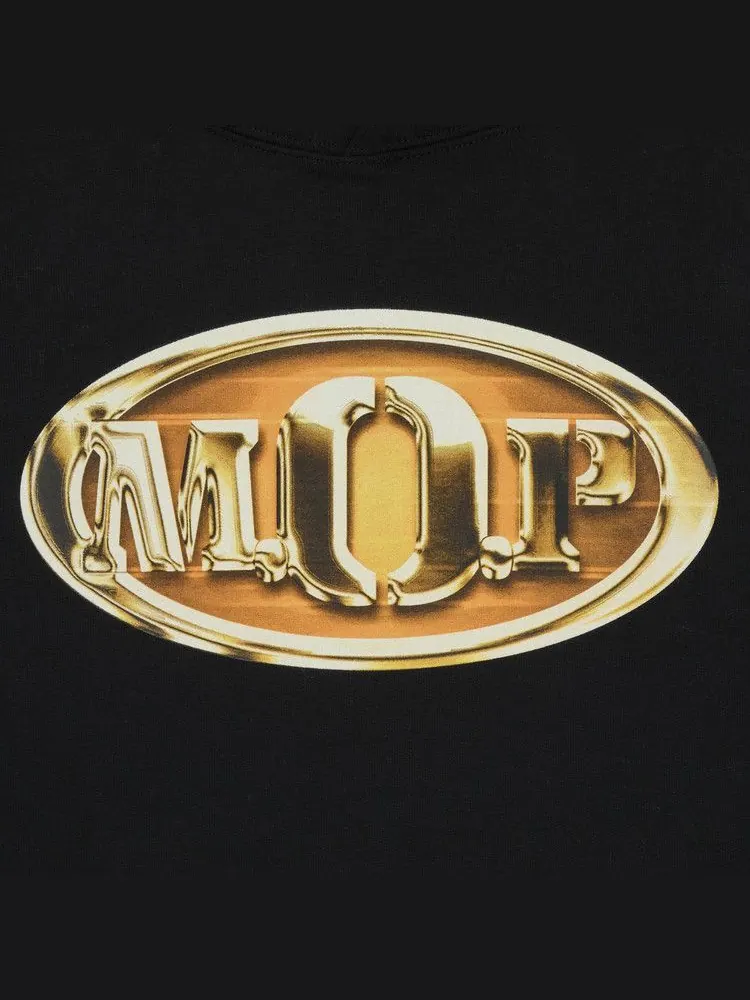 Толстовка Supreme M.O.P. Hooded Sweatshirt — изображение 3 из 3, черный