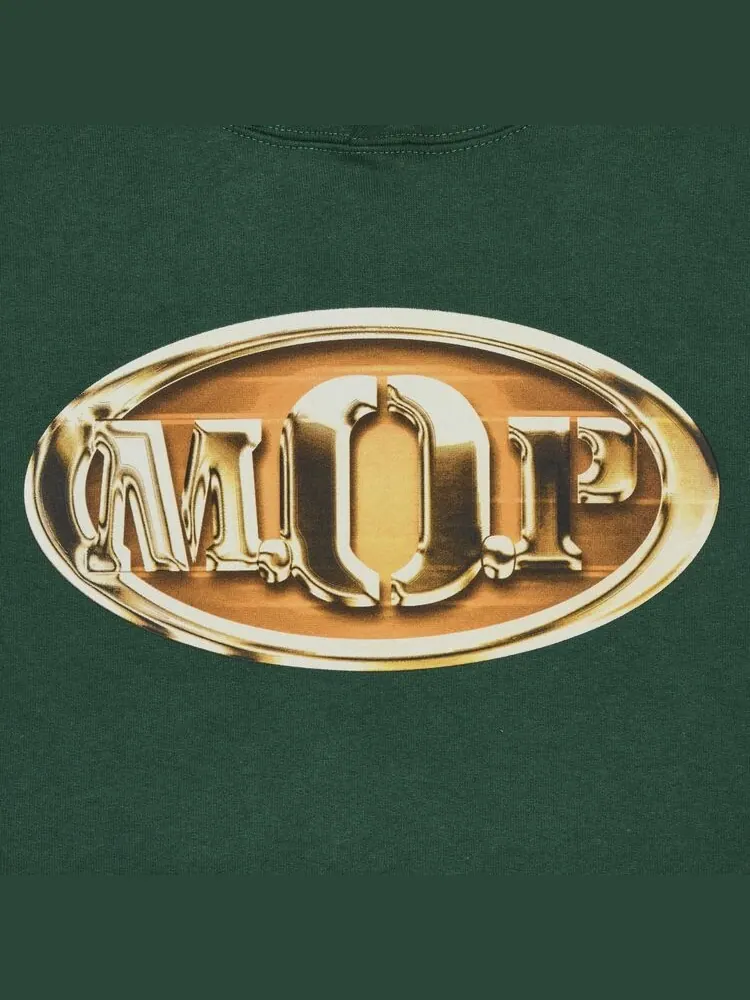 Толстовка Supreme M.O.P. Hooded Sweatshirt Dark Green — изображение 3 из 3, темный зеленый