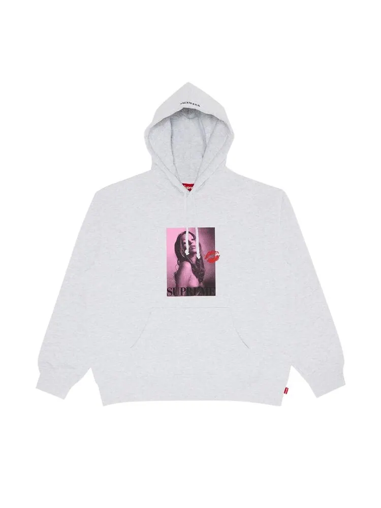 Толстовка Supreme Kate Moss Hooded Sweatshirt Ash Grey