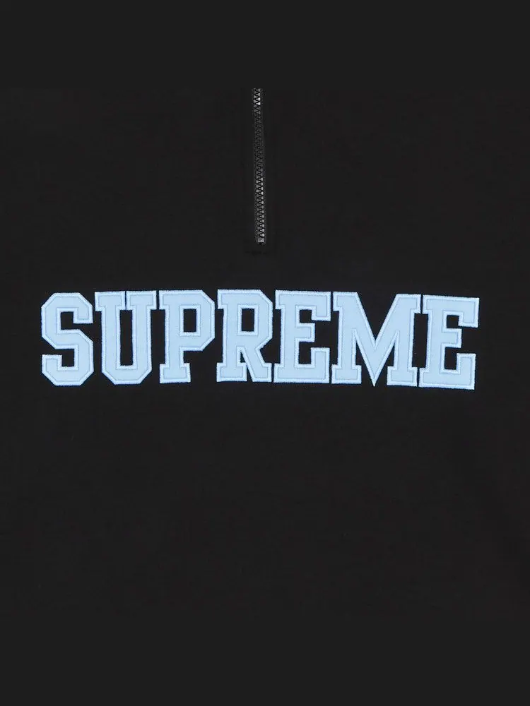 Пуловер Supreme Collegiate Half Zip Pullover — изображение 3 из 3, черный