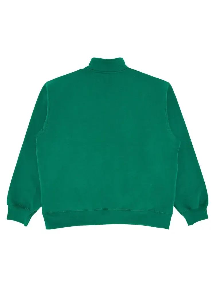 Пуловер Supreme Collegiate Half Zip Pullover 'Light Pine' — изображение 2 из 3, зеленый