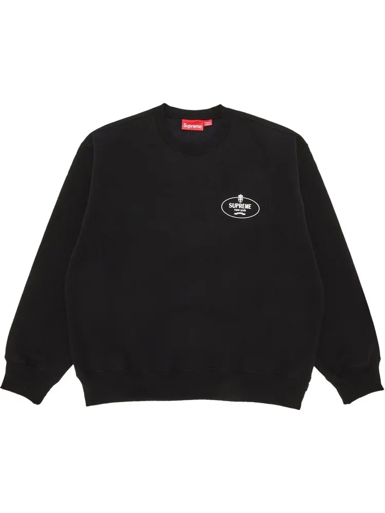 Толстовка Supreme Crest Crewneck — изображение 1 из 3, черный