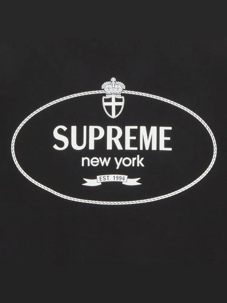 Толстовка Supreme Crest Crewneck — изображение 3 из 3, черный