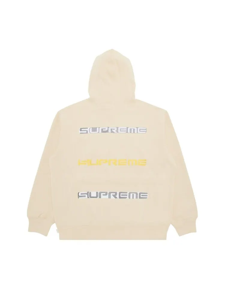 Толстовка Supreme AOI Stacked Hooded Sweatshirt Dark Natural — изображение 2 из 3, темный натуральный