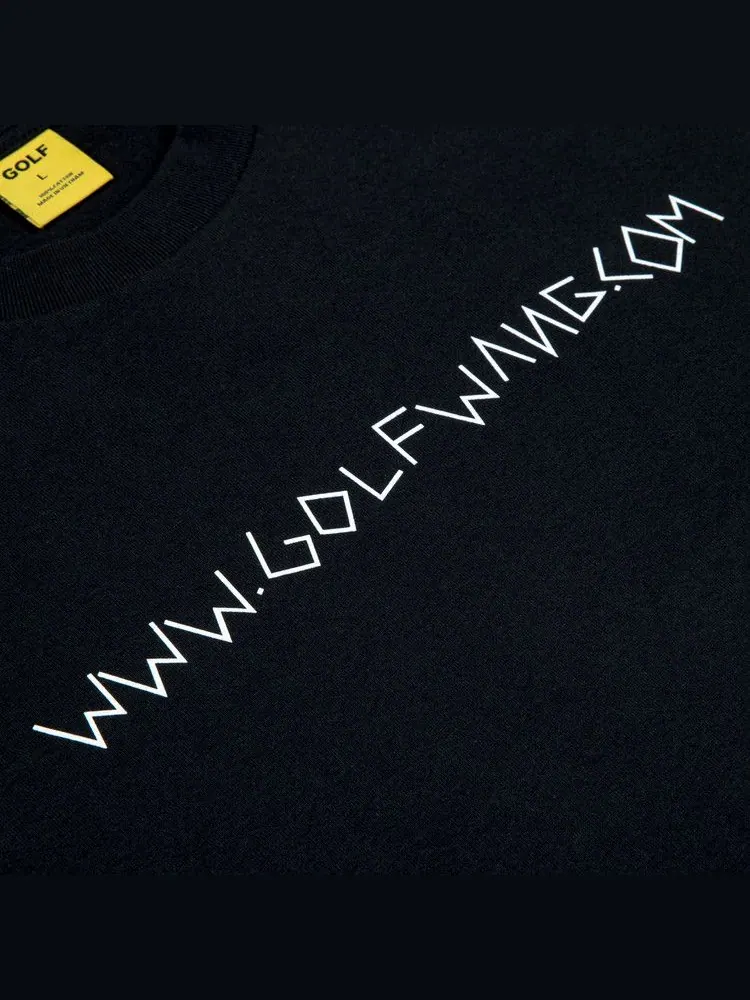 Футболка GOLF WANG Boxcutter URL Tee — изображение 3 из 3, черный
