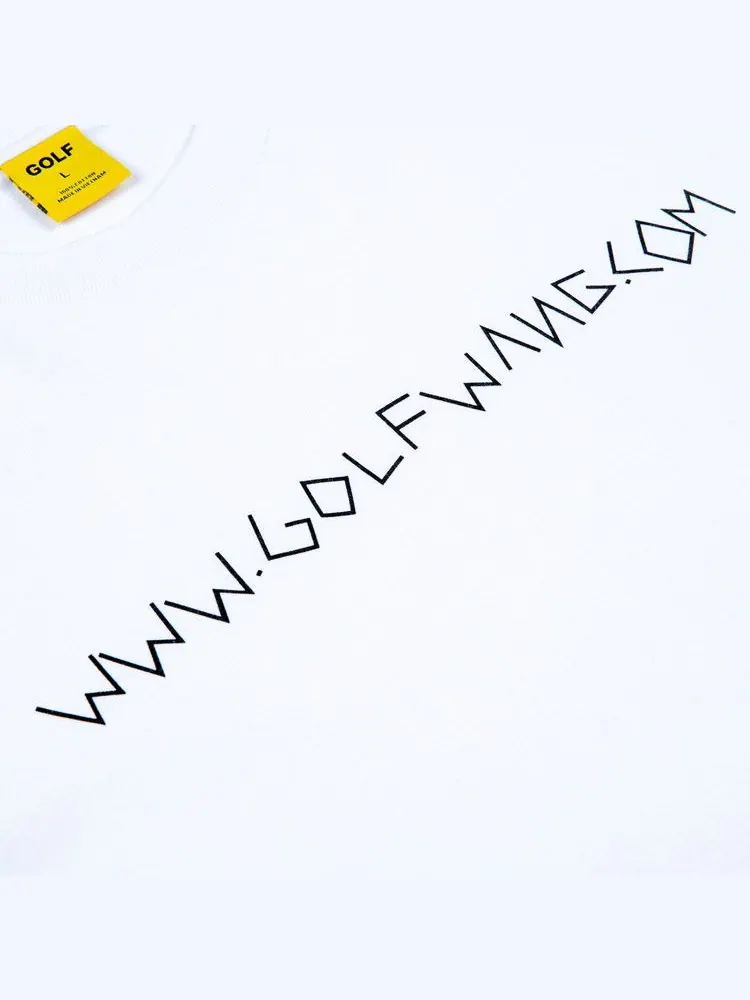 Футболка GOLF WANG Boxcutter URL Tee — изображение 3 из 3, белый