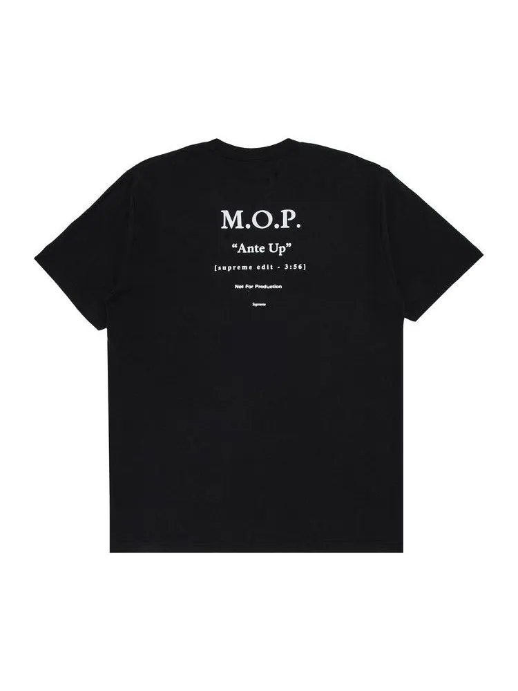 Футболка Supreme M.O.P. Tee — изображение 2 из 3, черный