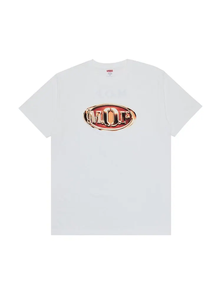 Футболка Supreme M.O.P. Tee — изображение 1 из 3, белый