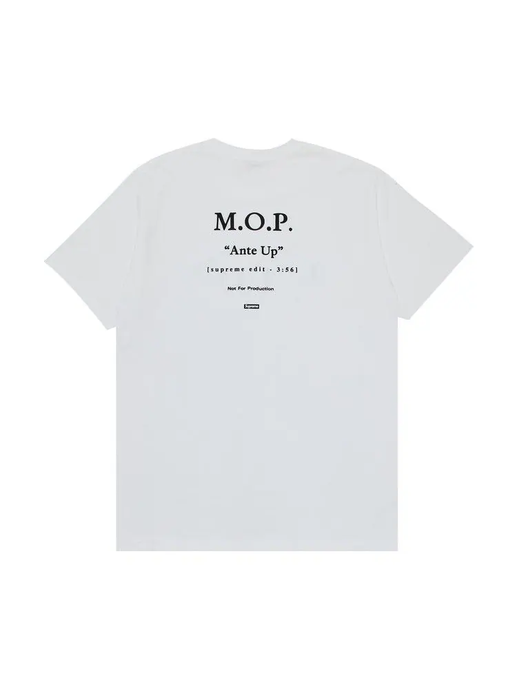 Футболка Supreme M.O.P. Tee — изображение 2 из 3, белый