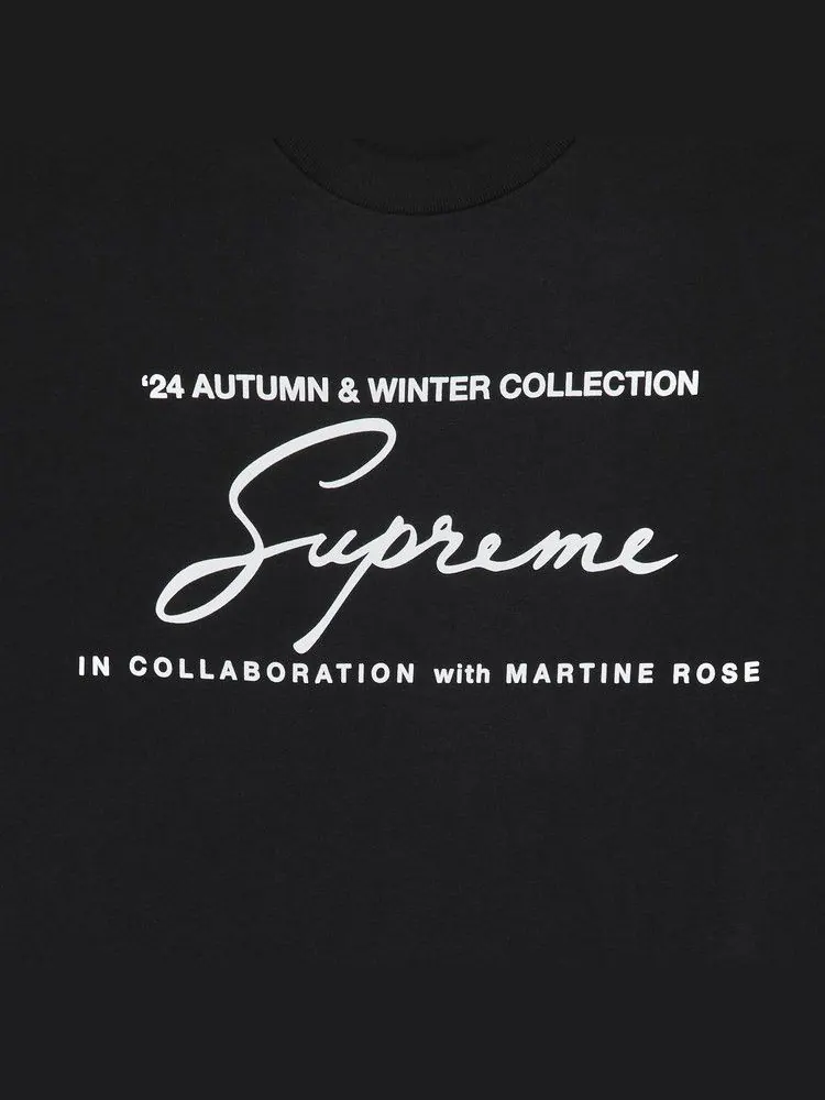 Футболка Supreme x Martine Rose — изображение 2 из 2, черный
