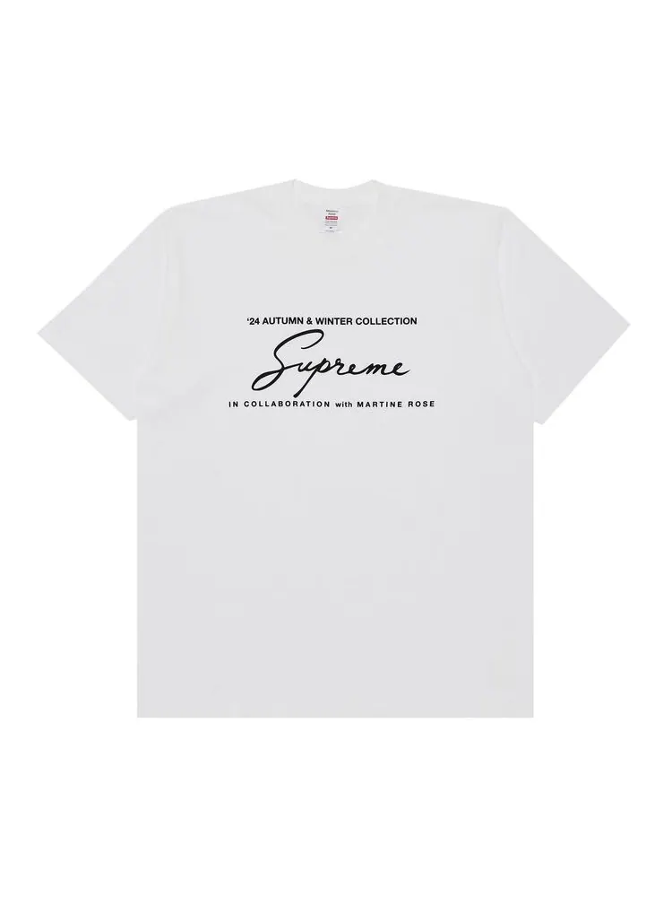Футболка Supreme x Martine Rose Tee White — изображение 1 из 2, белый