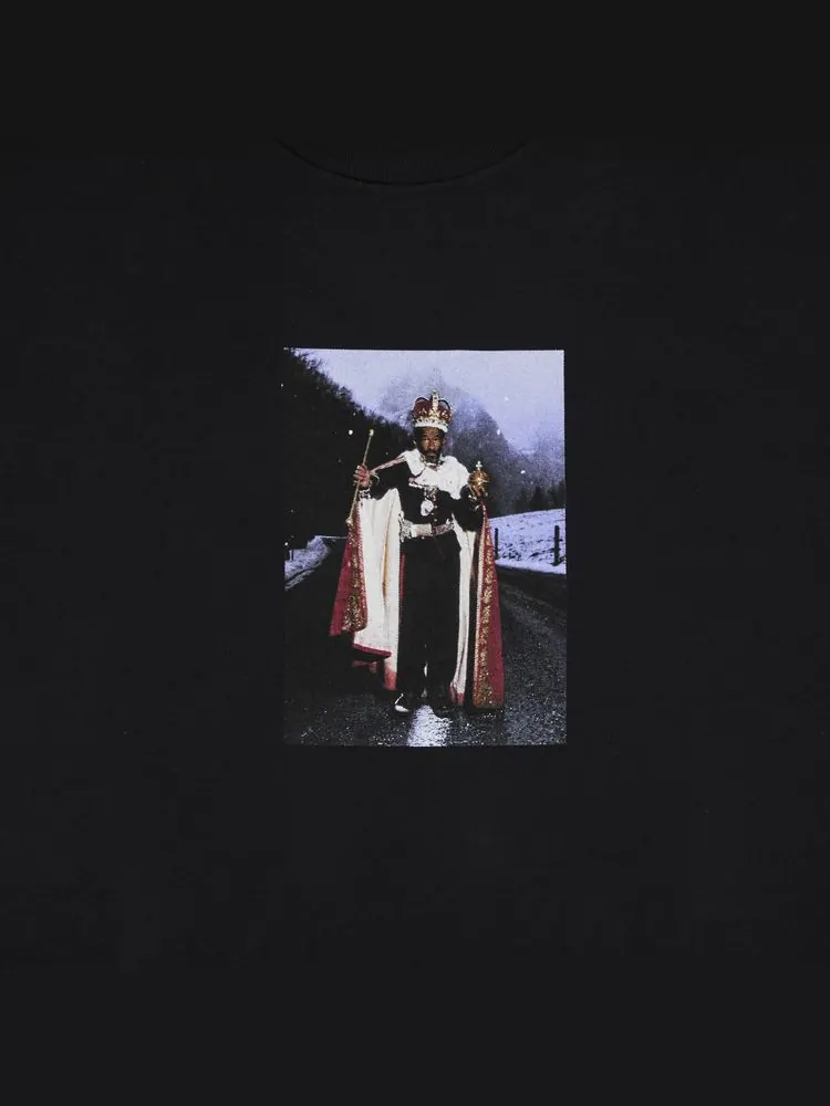 Футболка Supreme x Martine Rose Lee Scratch Perry Tee 'Black' — изображение 3 из 3, черный