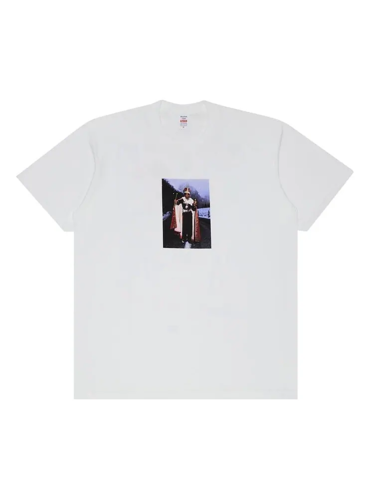 Футболка Supreme x Martine Rose Lee Scratch Perry Tee White — изображение 1 из 3, белый