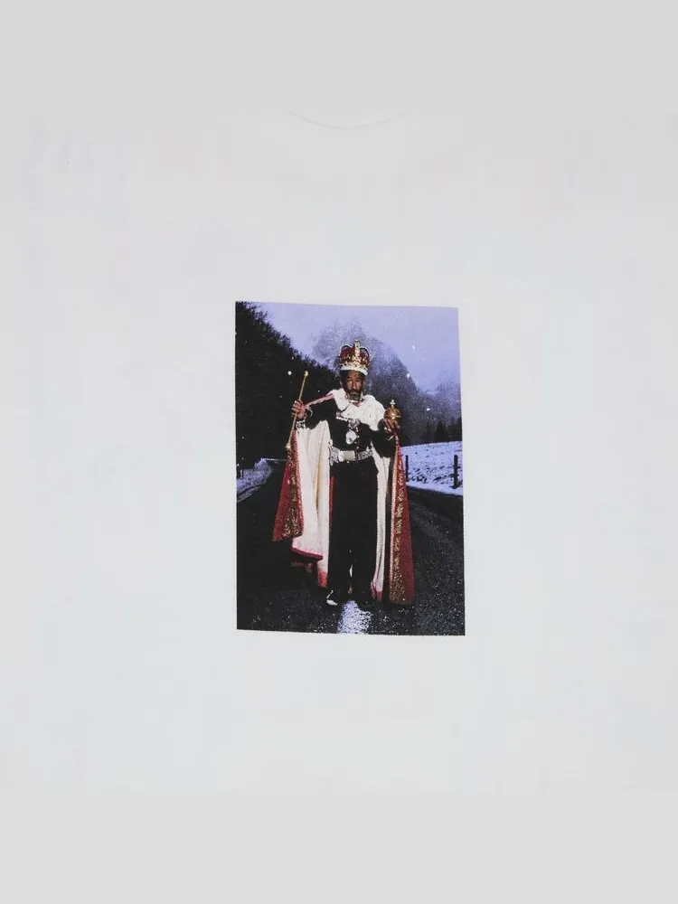 Футболка Supreme x Martine Rose Lee Scratch Perry Tee White — изображение 3 из 3, белый