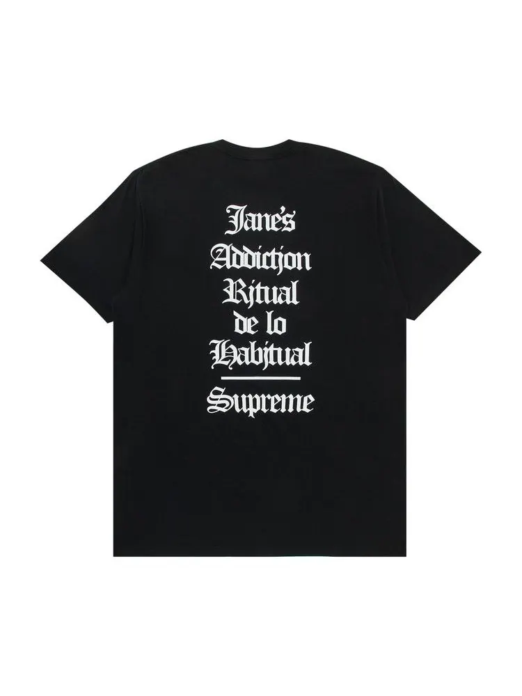 Футболка Supreme x Jane's Addiction Ritual Tee 'Black' — изображение 2 из 3, черный