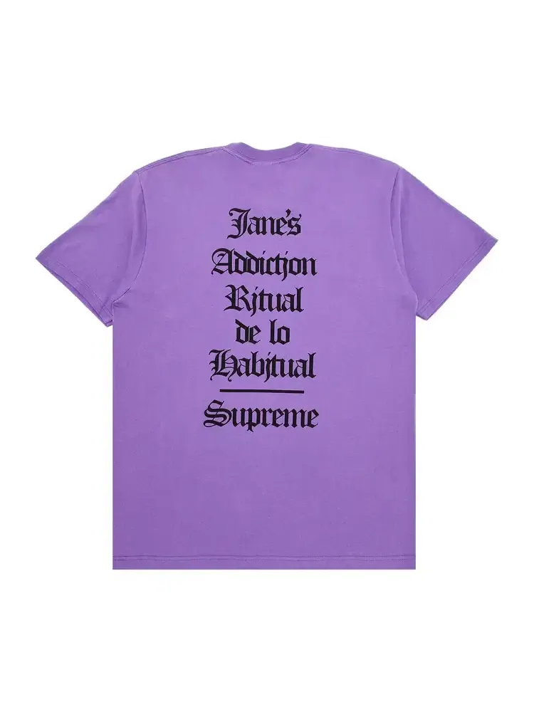 Футболка Supreme x Jane — изображение 2 из 3, фиолетовый