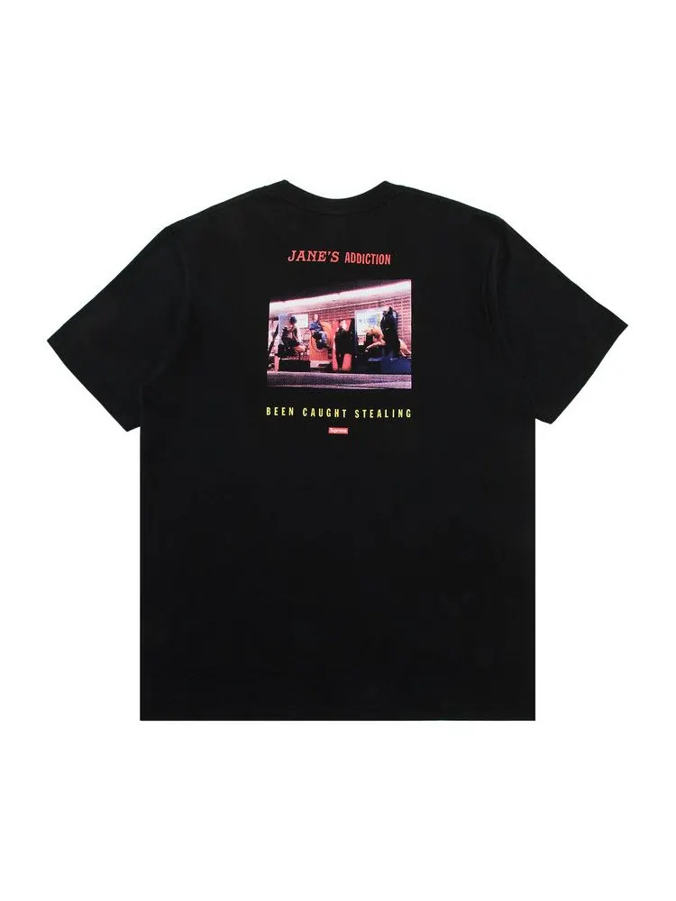 Футболка Supreme x Janes Addiction Stealing Tee — изображение 2 из 3, черный