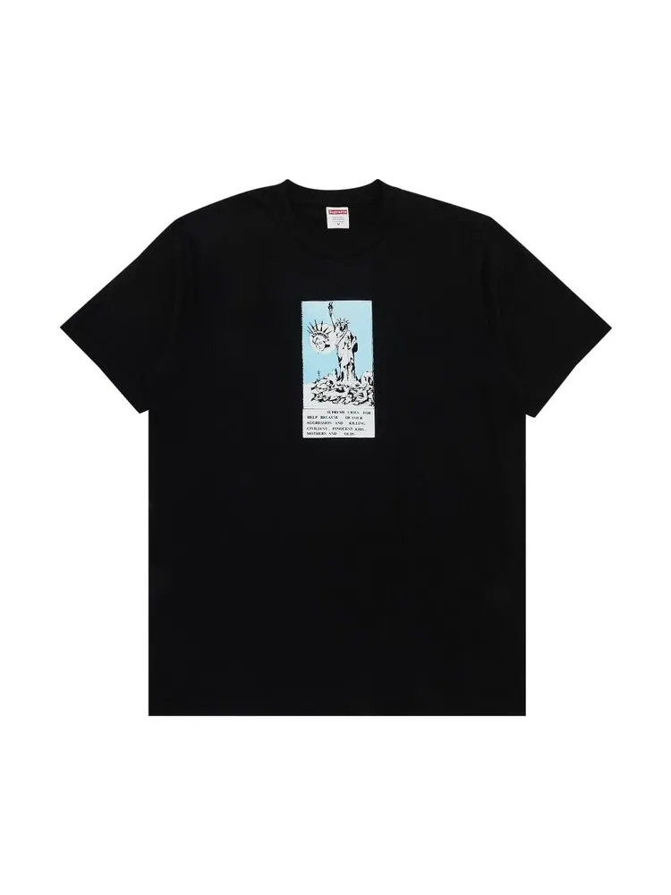Футболка Supreme Liberty Tee — изображение 1 из 2, черный