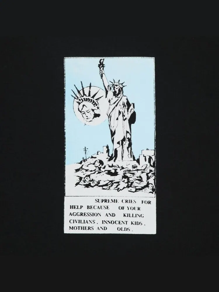 Футболка Supreme Liberty Tee — изображение 2 из 2, черный