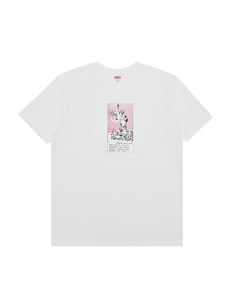 Футболка Supreme Liberty Tee — изображение 1 из 2, белый
