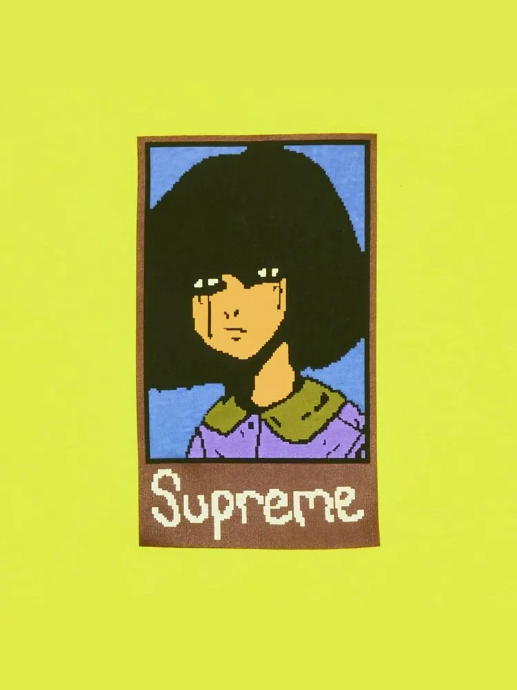 Футболка Supreme Emo Tee — изображение 2 из 2, желтый