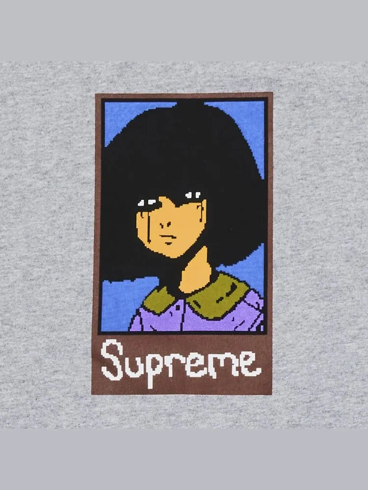 Футболка Supreme Emo Tee — изображение 2 из 2, серый