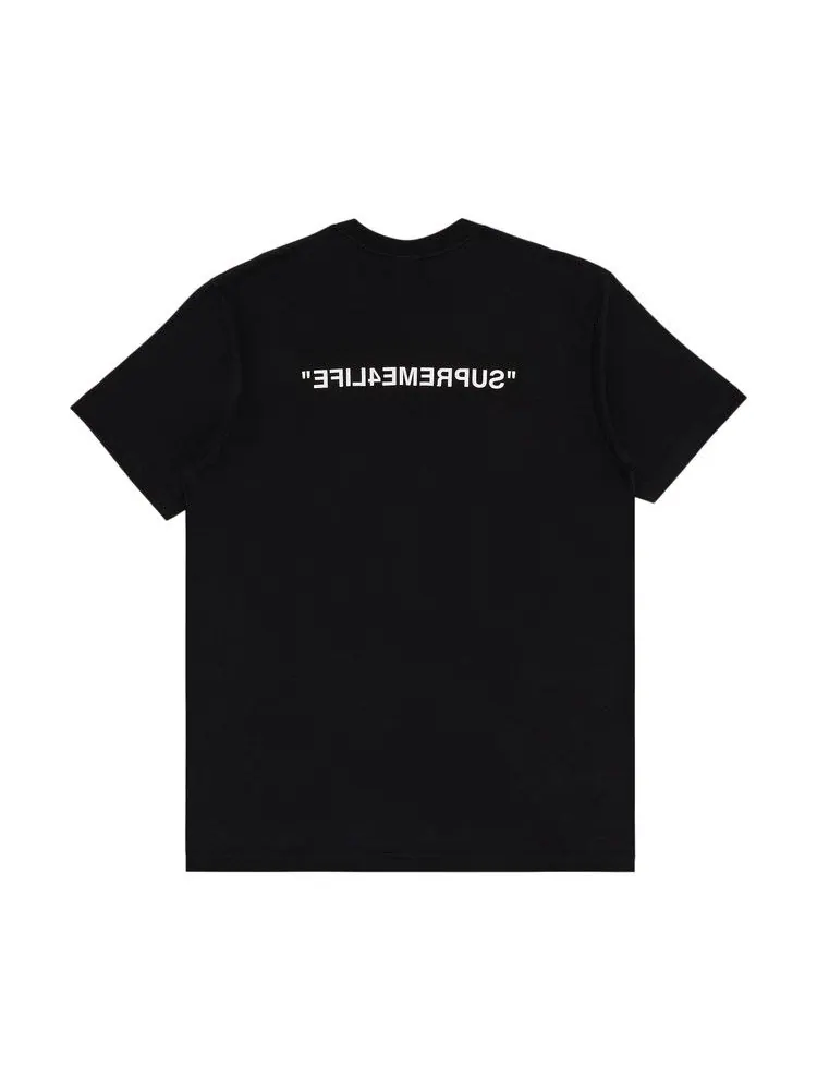 Футболка Supreme 4 Life Tee — изображение 2 из 3, черный