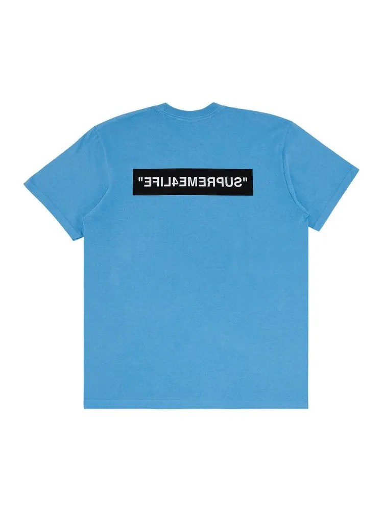 Футболка Supreme 4 Life Tee — изображение 2 из 3, яркий синий