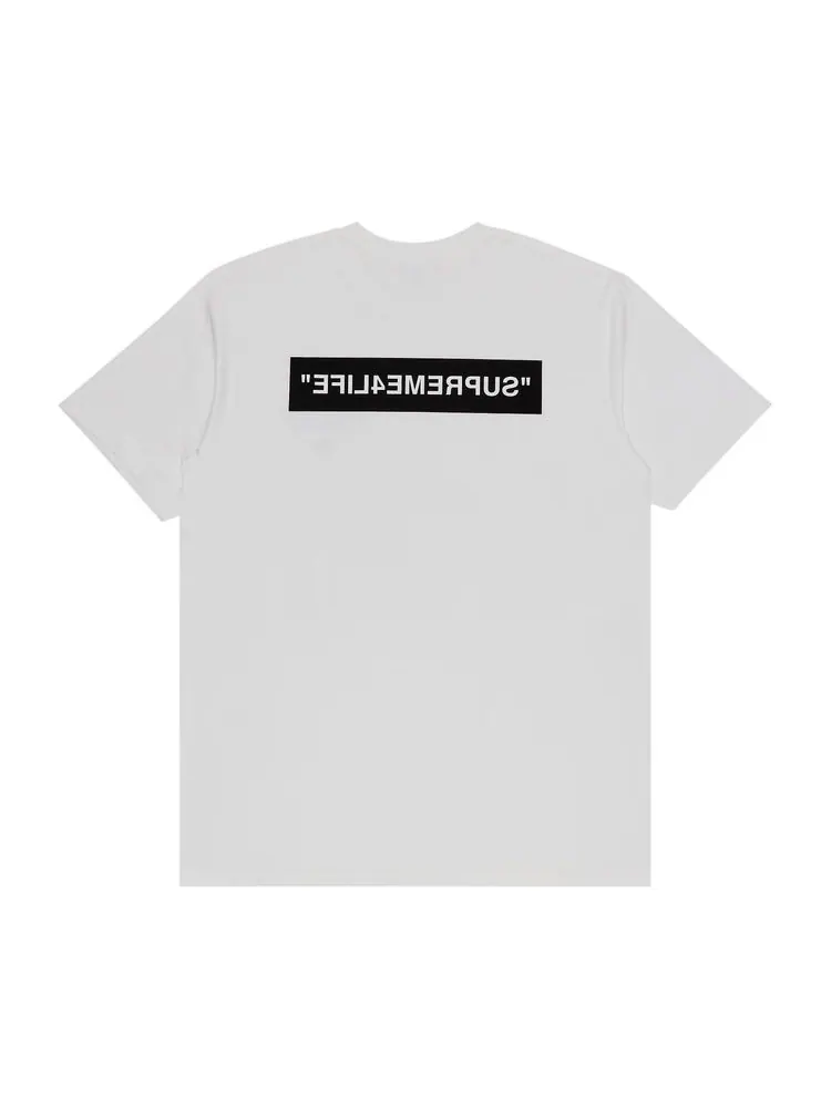 Футболка Supreme 4 Life Tee White — изображение 2 из 3, белый