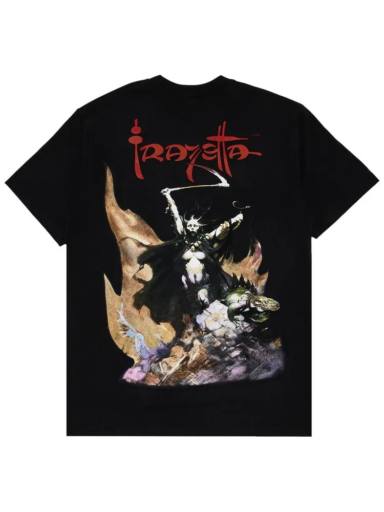 Футболка Supreme x Frank Frazetta Woman With Scythe Tee 'Black' — изображение 1 из 3, черный