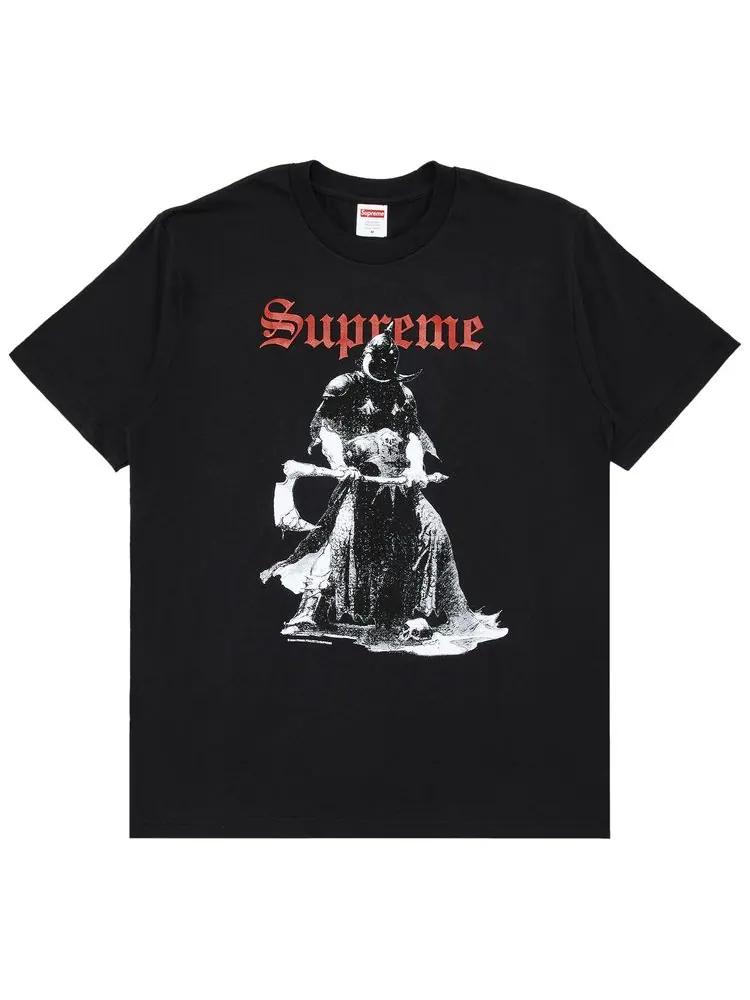 Футболка Supreme x Frank Frazetta Destruction Tee — изображение 1 из 2, черный