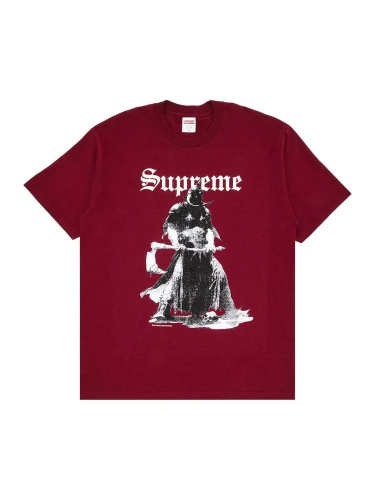 Футболка Supreme x Frank Frazetta Destruction Tee — изображение 1 из 2, красный