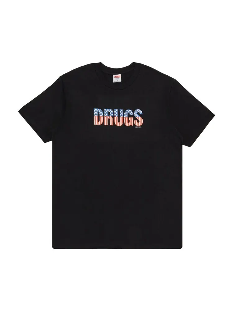 Футболка Supreme Drugs Tee — изображение 1 из 2, черный