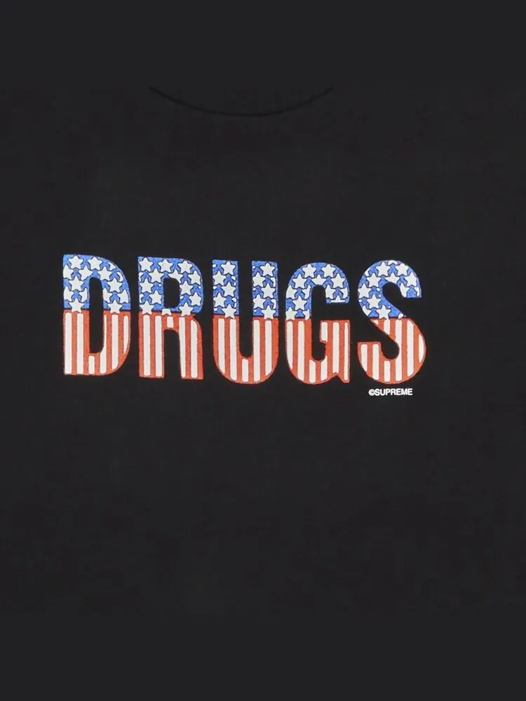 Футболка Supreme Drugs Tee — изображение 2 из 2, черный