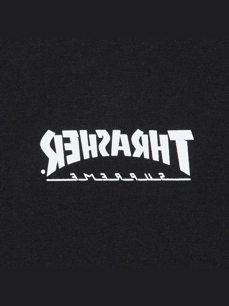 Футболка Supreme x Thrasher Cross Tee — изображение 3 из 3, черный