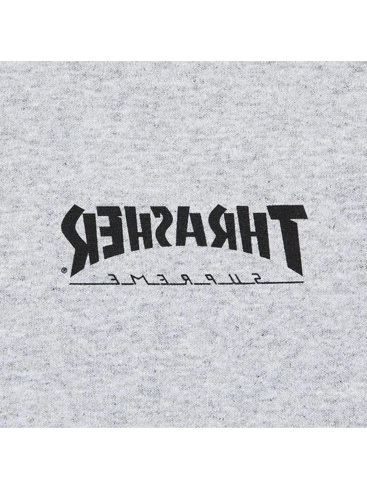 Футболка Supreme x Thrasher Cross Tee — изображение 3 из 3, серый