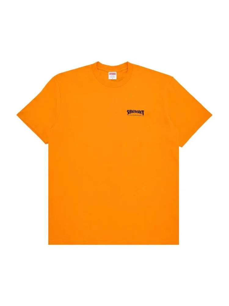 Футболка Supreme x Thrasher Cross Tee Orange — изображение 1 из 3, оранжевый