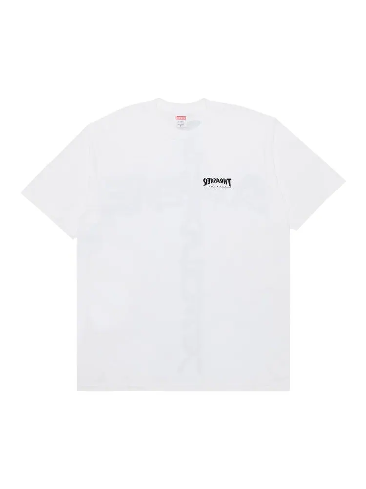 Футболка Supreme x Thrasher Cross Tee — изображение 1 из 3, белый