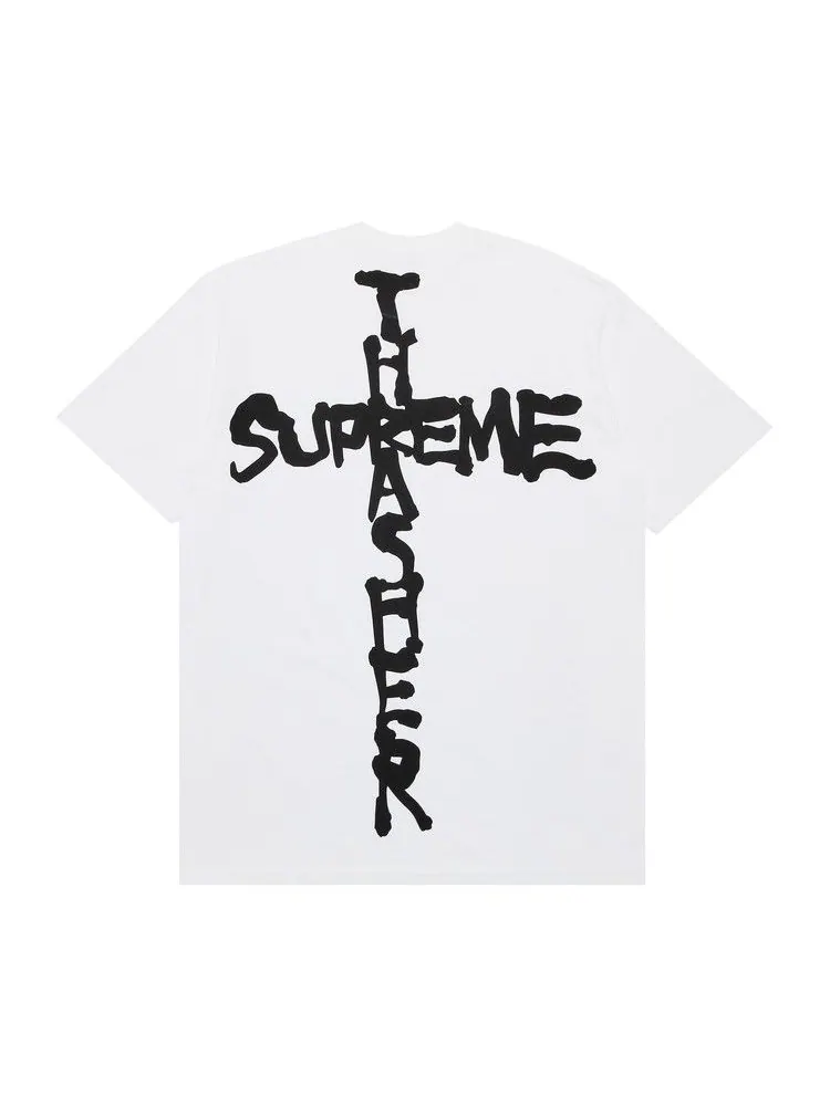Футболка Supreme x Thrasher Cross Tee — изображение 2 из 3, белый