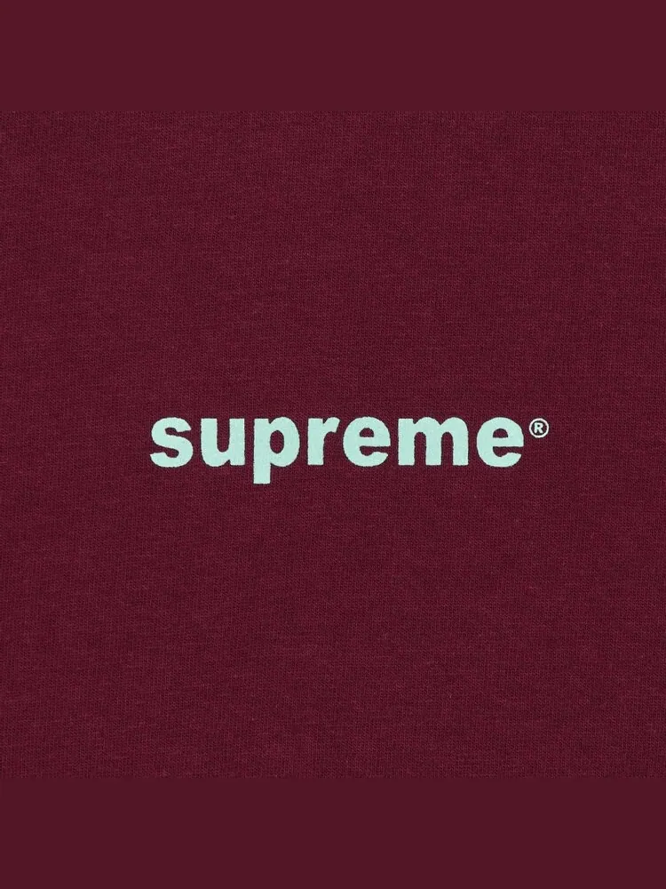 Футболка Supreme Fuck Money Tee — изображение 3 из 3, красный