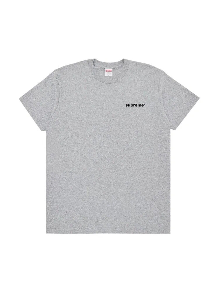 Футболка Supreme Fuck Money Tee — изображение 1 из 3, серый