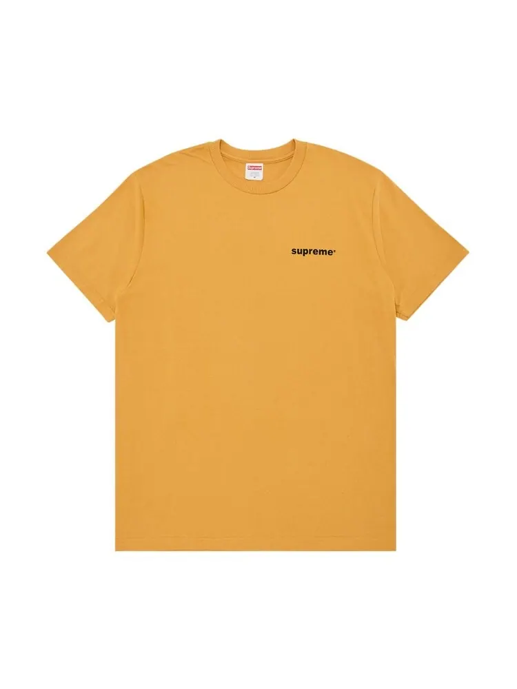 Футболка Supreme Fuck Money Tee — изображение 1 из 3, желтый